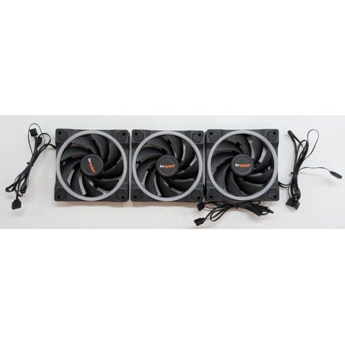 Набір кулерів для корпусу Be Quiet! Light Wings 120 PWM High-Speed Triple-Pack (BL077) (Відновлено продавцем, 758366) купити з перевіркою сумісності: огляд, характеристики, ціна у Києві, Львові, Вінниці, Хмельницькому, Івано-Франківську, Україні | інтернет-магазин TELEMART.UA фото