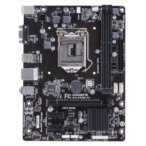 Продати Материнська плата Gigabyte GA-H81M-S1 V2.2 (s1150, Intel H81) за Trade-In у інтернет-магазині Телемарт - Київ, Дніпро, Україна фото