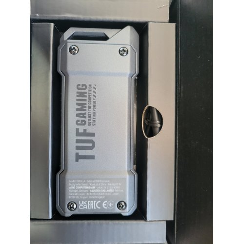 Купить Уценка внешний карман Asus TUF Gaming A1 M.2 SSD NVME Enclosure USB 3.2 Type-C (ESD-T1A/BLK/G/AS) Black (Следы использования, 758884) - цена в Харькове, Киеве, Днепре, Одессе
в интернет-магазине Telemart фото