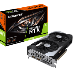 Видеокарта Gigabyte GeForce RTX 3050 WINDFORCE OC 8192MB (GV-N3050WF2OC-8GD) (Восстановлено продавцом, 759185)