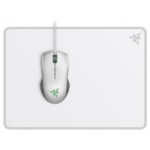 Купити Килимок для миші Razer Invicta Mercury Edition M (RZ02-00860200-R3M1) White - ціна в Києві, Львові, Вінниці, Хмельницькому, Франківську, Україні | інтернет-магазин TELEMART.UA фото