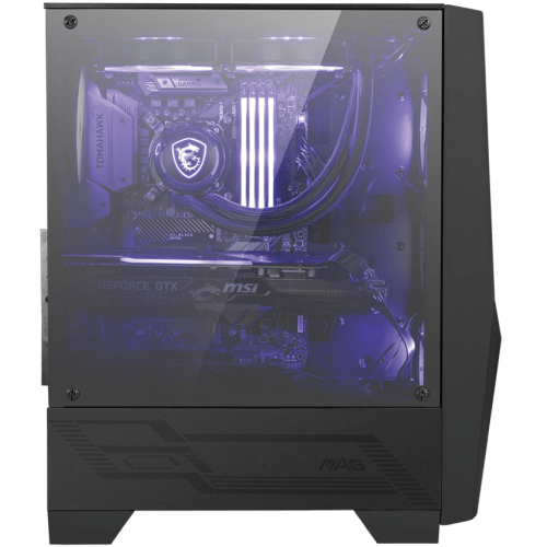 Корпус MSI MAG Forge 100M без БЖ Black (Відновлено продавцем, 759346) купити з перевіркою сумісності: огляд, характеристики, ціна у Києві, Львові, Вінниці, Хмельницькому, Івано-Франківську, Україні | інтернет-магазин TELEMART.UA фото