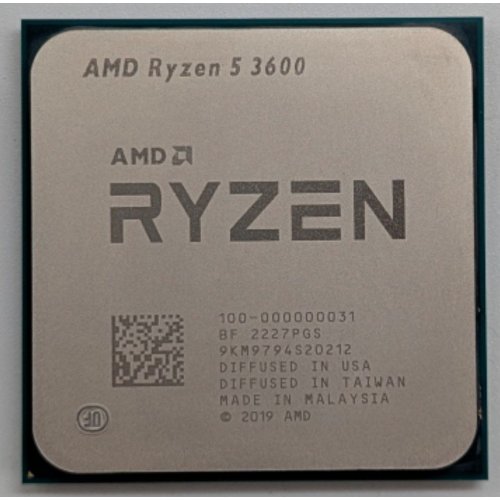 Процесор AMD Ryzen 5 3600 3.6(4.2)GHz 32MB sAM4 Tray (100-000000031) (Відновлено продавцем, 759630) купити з перевіркою сумісності: огляд, характеристики, ціна у Києві, Львові, Вінниці, Хмельницькому, Івано-Франківську, Україні | інтернет-магазин TELEMART.UA фото