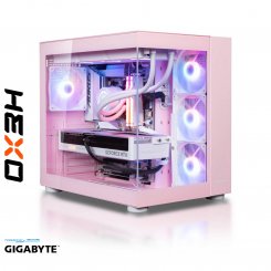 Комп'ютер HEXO Gaming CyberPink Pro (HGB-7700N5070-D532S1TPNK) Pink / AMD Ryzen 7 7700 (3.8-5.3), 8 ядер / RTX 5070 / 32 ГБ (DDR5) / 1024 ГБ (SSD)