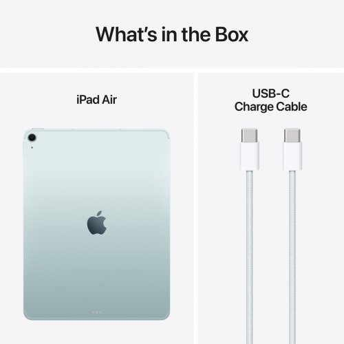 Купить Планшет Apple iPad Air 13" M3 Wi-Fi + Cellular 2025 128GB (MCJ24TY/A) Blue - цена в Харькове, Киеве, Днепре, Одессе
в интернет-магазине Telemart фото