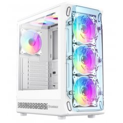 Корпус GAMEMAX Starlight 2 A Tempered Glass без БЖ White
