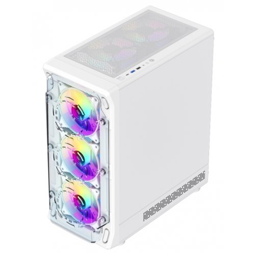 Купить Корпус GAMEMAX Starlight 2 A Tempered Glass без БП White с проверкой совместимости: обзор, характеристики, цена в Киеве, Днепре, Одессе, Харькове, Украине | интернет-магазин TELEMART.UA фото