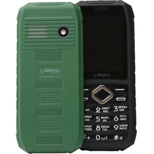 Мобільний телефон Sigma mobile Х-treme IO67 Green купити в Україні | Telemart фото