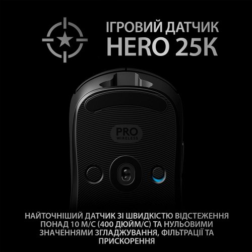 Купити Уцінка миша Logitech G Pro (910-005272) Black (Сліди використання, 760273) - ціна в Києві, Львові, Вінниці, Хмельницькому, Франківську, Україні | інтернет-магазин TELEMART.UA фото