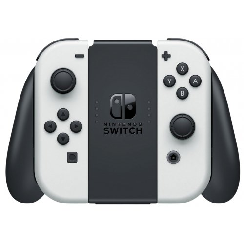 Купити Ігрова консоль Nintendo Switch OLED (45496883386) White - ціна в Києві, Львові, Вінниці, Хмельницькому, Франківську, Україні | інтернет-магазин TELEMART.UA фото