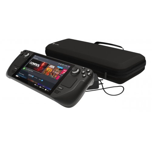 Купить Портативная игровая приставка Valve Steam Deck OLED 512GB (1020_512) Black - цена в Харькове, Киеве, Днепре, Одессе
в интернет-магазине Telemart фото