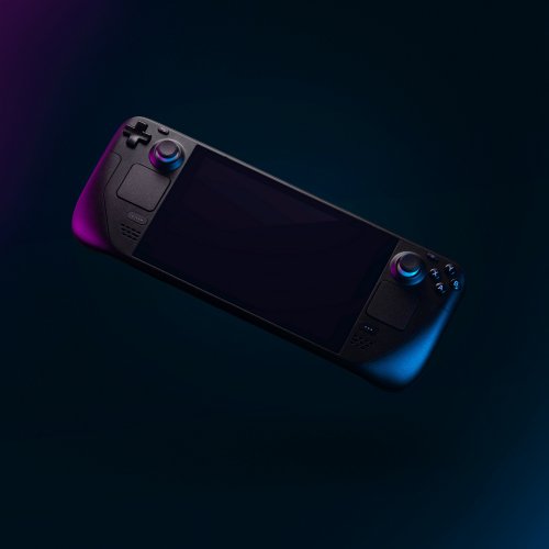 Купить Портативная игровая приставка Valve Steam Deck OLED 512GB (1020_512) Black - цена в Харькове, Киеве, Днепре, Одессе
в интернет-магазине Telemart фото