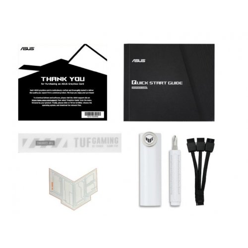 Фото Видеокарта Asus TUF Gaming GeForce RTX 5070 Ti White OC 16384MB (TUF-RTX5070TI-O16G-WHITE-GAMING)