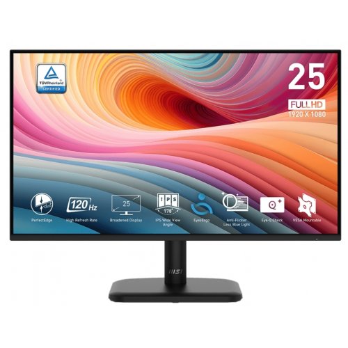 Купить Монитор MSI 24.5" PRO MP251L E2 Black - цена в Харькове, Киеве, Днепре, Одессе
в интернет-магазине Telemart фото