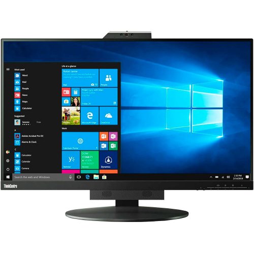 Купити Монітор Lenovo 27" ThinkCentre Tiny-In-One 27 (11JHRAR1EU) Black - ціна в Києві, Львові, Вінниці, Хмельницькому, Франківську, Україні | інтернет-магазин TELEMART.UA фото