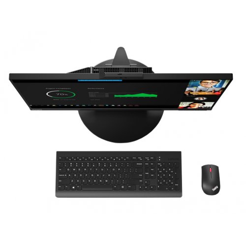 Купити Монітор Lenovo 27" ThinkCentre Tiny-In-One 27 (11JHRAR1EU) Black - ціна в Києві, Львові, Вінниці, Хмельницькому, Франківську, Україні | інтернет-магазин TELEMART.UA фото