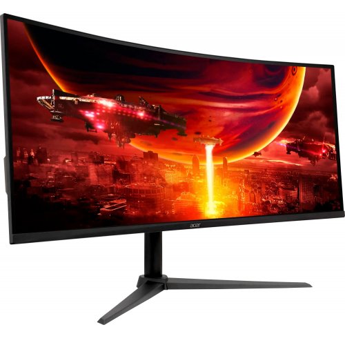 Купить Монитор Acer 34" ED340CUS3bmiipx (UM.CE0EE.301) Black - цена в Харькове, Киеве, Днепре, Одессе
в интернет-магазине Telemart фото