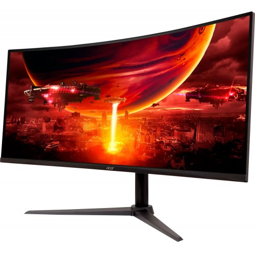 Купить Монитор Acer 34" ED340CUS3bmiipx (UM.CE0EE.301) Black - цена в Харькове, Киеве, Днепре, Одессе
в интернет-магазине Telemart фото