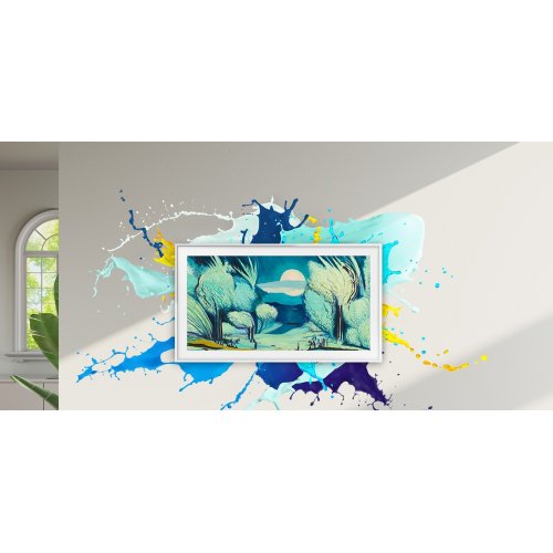 Купити Телевізор Samsung 50" The Frame 4K Vision AI LS03F (QE50LS03FAUXUA) Black - ціна в Києві, Львові, Вінниці, Хмельницькому, Франківську, Україні | інтернет-магазин TELEMART.UA фото