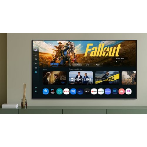 Купить Телевизор Samsung 75" QLED Q7F5 4K Vision AI (QE75Q7F5AUXUA) Black - цена в Харькове, Киеве, Днепре, Одессе
в интернет-магазине Telemart фото