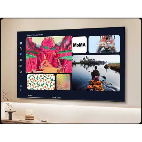 Купить Телевизор Samsung 75" QLED Q7F5 4K Vision AI (QE75Q7F5AUXUA) Black - цена в Харькове, Киеве, Днепре, Одессе
в интернет-магазине Telemart фото