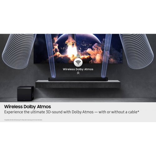 Купити Телевізор Samsung 75" QLED Q7F 4K Vision AI (QE75Q7FAAUXUA) Black - ціна в Києві, Львові, Вінниці, Хмельницькому, Франківську, Україні | інтернет-магазин TELEMART.UA фото