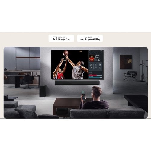 Купити Телевізор LG 65" OLED65G54LW Black - ціна в Києві, Львові, Вінниці, Хмельницькому, Франківську, Україні | інтернет-магазин TELEMART.UA фото