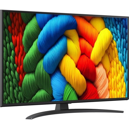 Купити Телевізор LG 43" 43NANO81A6A Black - ціна в Києві, Львові, Вінниці, Хмельницькому, Франківську, Україні | інтернет-магазин TELEMART.UA фото