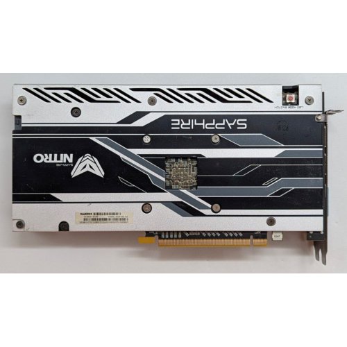 Відеокарта Sapphire Radeon RX 480 NITRO+ OC 8192MB (11260-01-20G) (Відновлено продавцем, 761519) купити з перевіркою сумісності: огляд, характеристики, ціна у Києві, Львові, Вінниці, Хмельницькому, Івано-Франківську, Україні | інтернет-магазин TELEMART.UA фото