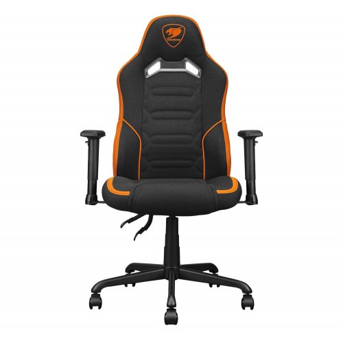 Купити Ігрове крісло Cougar Fusion SF Black/Orange - ціна в Києві, Львові, Вінниці, Хмельницькому, Франківську, Україні | інтернет-магазин TELEMART.UA фото