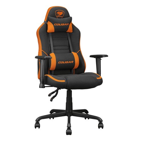 Купити Ігрове крісло Cougar Fusion SF Black/Orange - ціна в Києві, Львові, Вінниці, Хмельницькому, Франківську, Україні | інтернет-магазин TELEMART.UA фото