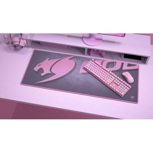 Купити Килимок для миші Cougar Arena X Pink - ціна в Києві, Львові, Вінниці, Хмельницькому, Франківську, Україні | інтернет-магазин TELEMART.UA фото