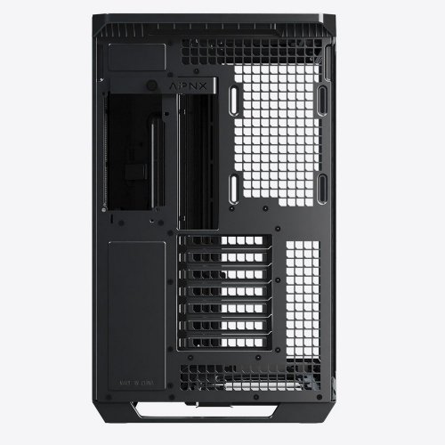 Купить Корпус APNX V1 Tempered Glass без БП (V1-BK-V1) Black с проверкой совместимости: обзор, характеристики, цена в Киеве, Днепре, Одессе, Харькове, Украине | интернет-магазин TELEMART.UA фото