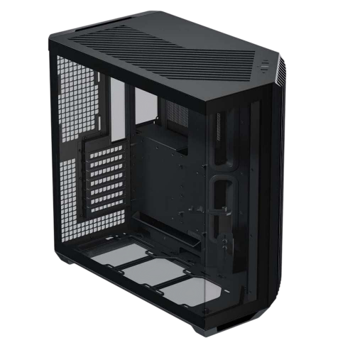 Корпус APNX V1 Tempered Glass без БЖ (APCM-VI01003.11) Black купити з перевіркою сумісності: огляд, характеристики, ціна у Києві, Львові, Вінниці, Хмельницькому, Івано-Франківську, Україні | інтернет-магазин TELEMART.UA фото