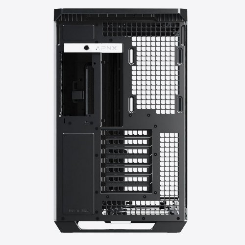 Купить Корпус APNX V1 Tempered Glass без БП (V1-BW-V1) Black/White с проверкой совместимости: обзор, характеристики, цена в Киеве, Днепре, Одессе, Харькове, Украине | интернет-магазин TELEMART.UA фото