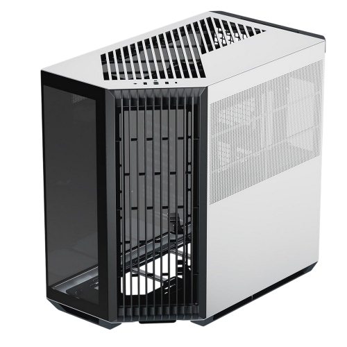 Купить Корпус APNX V1 Tempered Glass без БП (APCM-VI01003.M1) Black/White с проверкой совместимости: обзор, характеристики, цена в Киеве, Днепре, Одессе, Харькове, Украине | интернет-магазин TELEMART.UA фото