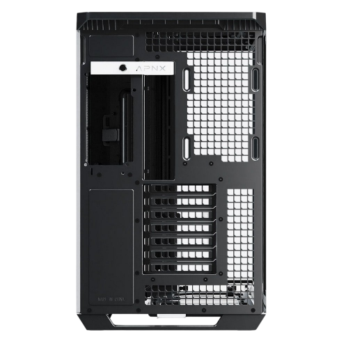 Купить Корпус APNX V1 Tempered Glass без БП (APCM-VI01003.M1) Black/White с проверкой совместимости: обзор, характеристики, цена в Киеве, Днепре, Одессе, Харькове, Украине | интернет-магазин TELEMART.UA фото
