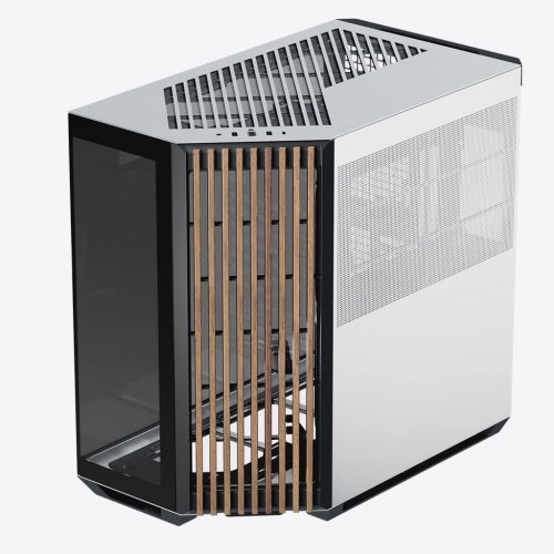 Купить Корпус APNX V1 Tempered Glass без БП (V1-W-BW-V1) Black/White/Wood с проверкой совместимости: обзор, характеристики, цена в Киеве, Днепре, Одессе, Харькове, Украине | интернет-магазин TELEMART.UA фото