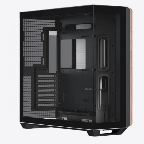 Купить Корпус APNX V1 Tempered Glass без БП (V1-W-BW-V1) Black/White/Wood с проверкой совместимости: обзор, характеристики, цена в Киеве, Днепре, Одессе, Харькове, Украине | интернет-магазин TELEMART.UA фото