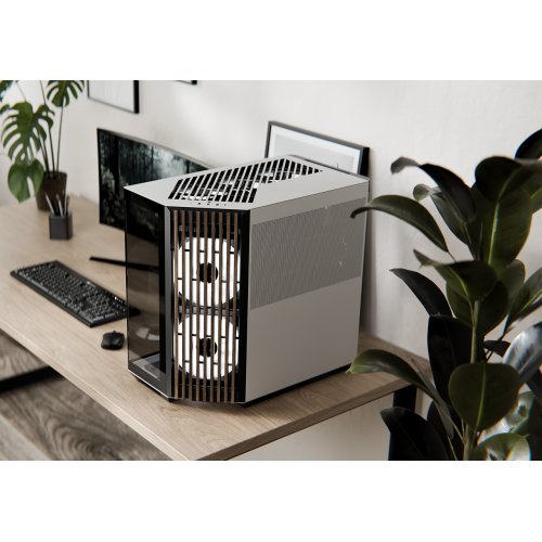 Купить Корпус APNX V1 Tempered Glass без БП (V1-W-BW-V1) Black/White/Wood с проверкой совместимости: обзор, характеристики, цена в Киеве, Днепре, Одессе, Харькове, Украине | интернет-магазин TELEMART.UA фото
