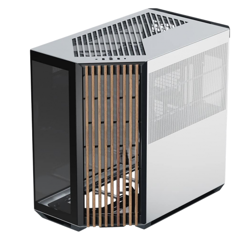 Купить Корпус APNX V1-W Tempered Glass без БП (APCM-VI01103.M1) Black/White/Wood с проверкой совместимости: обзор, характеристики, цена в Киеве, Днепре, Одессе, Харькове, Украине | интернет-магазин TELEMART.UA фото
