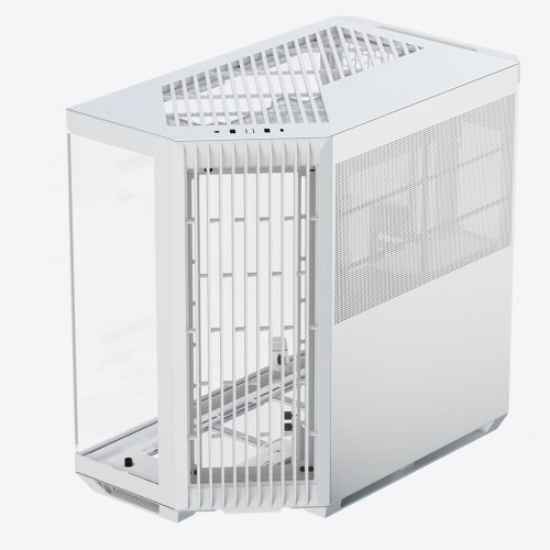 Купить Корпус APNX V1 Tempered Glass без БП (V1-WT-V1) White с проверкой совместимости: обзор, характеристики, цена в Киеве, Днепре, Одессе, Харькове, Украине | интернет-магазин TELEMART.UA фото