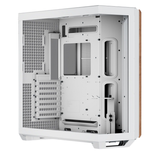 Купить Корпус APNX V1-W Tempered Glass без БП (APCM-VI01103.21) White/Wood с проверкой совместимости: обзор, характеристики, цена в Киеве, Днепре, Одессе, Харькове, Украине | интернет-магазин TELEMART.UA фото