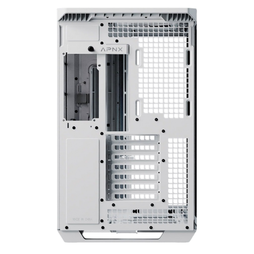Купить Корпус APNX V1-W Tempered Glass без БП (APCM-VI01103.21) White/Wood с проверкой совместимости: обзор, характеристики, цена в Киеве, Днепре, Одессе, Харькове, Украине | интернет-магазин TELEMART.UA фото