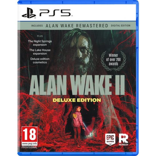 Купити Гра Alan Wake 2 Deluxe Edition (PS5) Blu-ray (5056635609427) - ціна в Києві, Львові, Вінниці, Хмельницькому, Франківську, Україні | інтернет-магазин TELEMART.UA фото