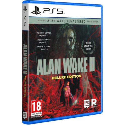 Купити Гра Alan Wake 2 Deluxe Edition (PS5) Blu-ray (5056635609427) - ціна в Києві, Львові, Вінниці, Хмельницькому, Франківську, Україні | інтернет-магазин TELEMART.UA фото