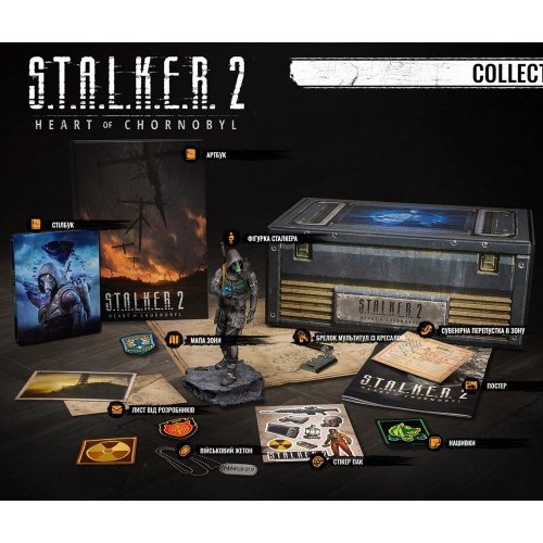 Купить Игра S.T.A.L.K.E.R. 2: Heart of Chornobyl Collector's Edition (Xbox Series) Blu-ray (1072013) - цена в Харькове, Киеве, Днепре, Одессе
в интернет-магазине Telemart фото