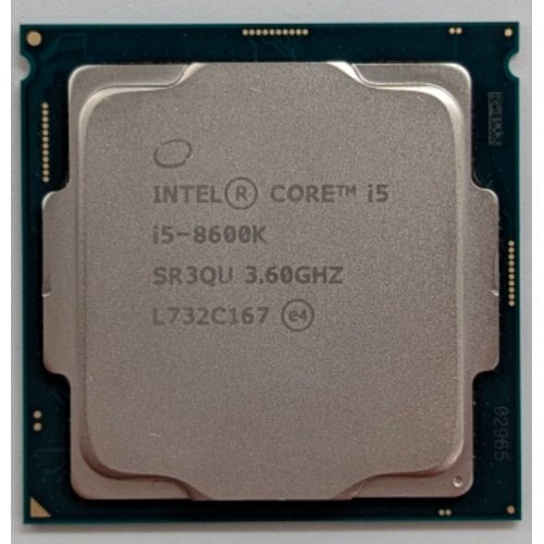 Купить Процессор Intel Core i5-8600K 3.6(4.3)GHz 9MB s1151 Tray (CM8068403358508) (Восстановлено продавцом, 761782) с проверкой совместимости: обзор, характеристики, цена в Киеве, Днепре, Одессе, Харькове, Украине | интернет-магазин TELEMART.UA фото
