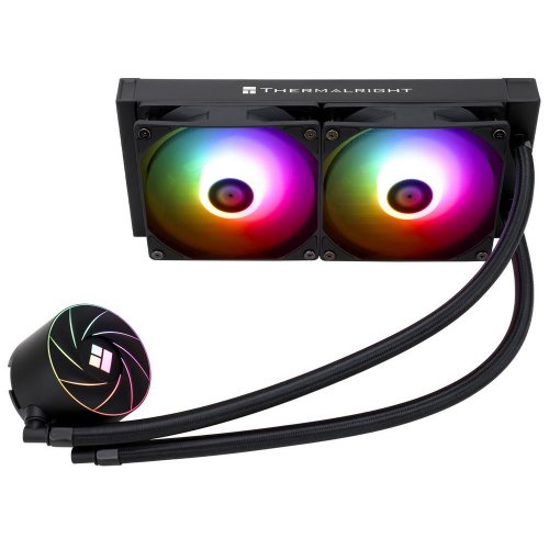 Готова СВО Thermalright Aqua Elite 240 ARGB Black купити з перевіркою сумісності: огляд, характеристики, ціна у Києві, Львові, Вінниці, Хмельницькому, Івано-Франківську, Україні | інтернет-магазин TELEMART.UA фото
