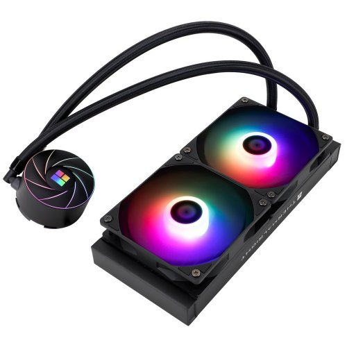 Готова СВО Thermalright Aqua Elite 240 ARGB Black купити з перевіркою сумісності: огляд, характеристики, ціна у Києві, Львові, Вінниці, Хмельницькому, Івано-Франківську, Україні | інтернет-магазин TELEMART.UA фото